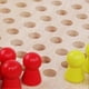 thumbnail image 5 of Checker Game Wooden Chinese Checkers Hexagon Checkers for Playing 1Pcs Log Color, 5 of 5