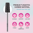 thumbnail image 5 of PANA USA 3/32" Tapered Barrel Carbide Nail Bit- (Coarse Grit, DLC Black), 5 of 6