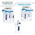 thumbnail image 2 of Sistema de ósmosis inversa con Lámpara UV Purikor PKRO400-6UVP, 2 of 5