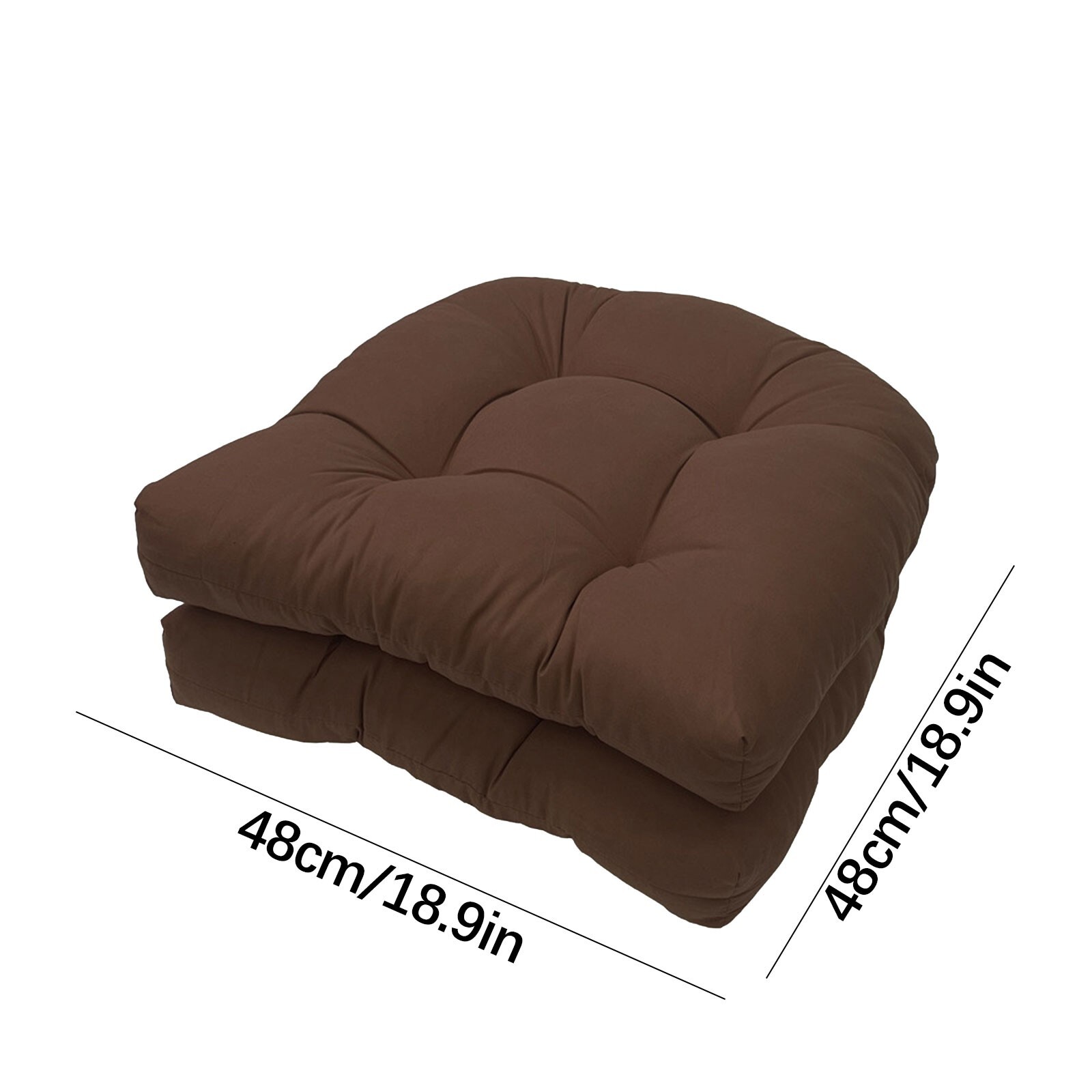 InsCrazy Rocking Chair Cushions Cushion Garden Chair Patio Sofa Cushion Rattan Chair Indoor Outdoor Patio Seat Cushion, Porch Swings Cushion 20 X 45 inches
