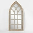 thumbnail image 1 of Luxen Home Wood Frame Cathedral Window Wall Mirror, 1 of 1