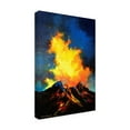 thumbnail image 3 of Canvas Wall Art - Thomas Leung 'Fire Dragon' Wall Art for Living Room, Bedroom, or Office Décor by Trademark Fine Art - 12 x 19 Inches, 3 of 4