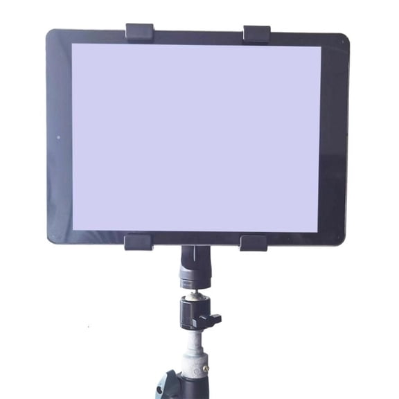 Adjustable Tablet Stand with Rotating Clamp Fits 7-13 Inch Tablets and Tripods
