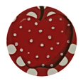 thumbnail image 4 of Red Apples Elastic Round Tablecloth, Simple Polka Dots Apples Fitted Tablecloths for Round Table, 4 of 8