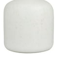 thumbnail image 4 of DecMode 12" White Glass Vase with Gold Rim, 4 of 8