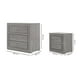 thumbnail image 4 of Set de Cajonera y 2 Buros Valentina - Gris, 4 of 5