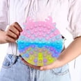 thumbnail image 3 of Bolsas De Hombro De Juguete Sensorial Con Burbujas De Empuje, Bandolera De Moda, Juguete Para Aliviar El Estrés De Silicona Con Correa Para El Hombro Para Niños Y Adultos seitruly AP007699-06, 3 of 6
