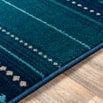 thumbnail image 6 of Mark&Day Area Rugs, 5x8 Creston Rustic Dark Blue Area Rug (5'3" x 7'9"), 6 of 6