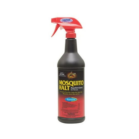 Central Garden & Pet 3003441 Mosquito Halt Repellent Spray For Horses, 32-oz. - Quantity (Best Mosquito Repellent For Horses)