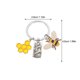 thumbnail image 2 of GAXIRE Llavero Metálico Con Colgante De Abeja Y Panal Hexagonal Para Uso Decorativo En Y Llaves, 2 of 8