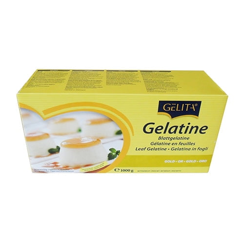 Gelatin Sheets by Gelita Gold 500 Sheets (2.2 pound)