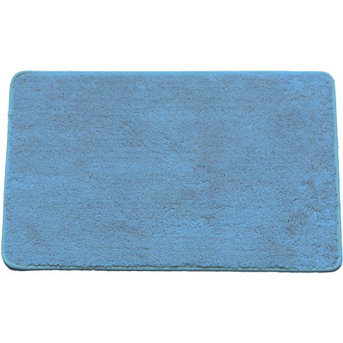 Kashi Home Hailey Collection Rectangle Plush Bath Rug Lime 30 X 18 Decorative Bathroom Rug