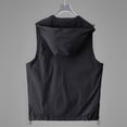 thumbnail image 4 of Hooded Vest for Women Sleeveless Zip up Lightweight Breathable Shirts with Pocket, Flattering Fit Layering Vest QURATI, 4 of 6