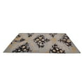 thumbnail image 4 of HAND KNOTTED WOOL FLORAL MODERN AREA RUGS - 6'x9', Rectangle Shape, Beige Brown Color, Classic Traditional Design, Low Pile Handmade Area Rugs for Living Room, Bed Room (N00920), 4 of 7