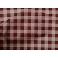 thumbnail image 4 of oneOone Cotton Poplin Maroon Fabric Gingham Check Fabric For Sewing Printed Craft Fabric By The Yard 42 Inches Wide, 4 of 4