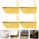 thumbnail image 3 of 4 Uds pata de mueble pata de tocador de hierro pata de pie de soporte de mueble de 90 grados FRCOLOR HaoMX16307331, 3 of 6