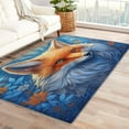 thumbnail image 2 of Fox Rug 4x7 Area Rugs for Bedroom Living Room, Wildlife Area Rug, Wild Animal Carpet Machine Washable Non-Slip Rug, Soft Low Pile Area Rug, Indoor Decorative Rugs d&ip198, 2 of 6
