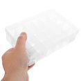 thumbnail image 3 of Baking Tool Organizer Box for Storage with 24 Compartments Clear Plastic Container, 3 of 3
