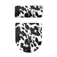thumbnail image 5 of FORUDESIGNS Cow Pattern 2 Pcs Toilet Lid Cover Toilet Tank Cover Replacement Soft Bathroom Toilet Decoraction Accessories Fits Most Round Elongated and Oblong Lids, 5 of 8