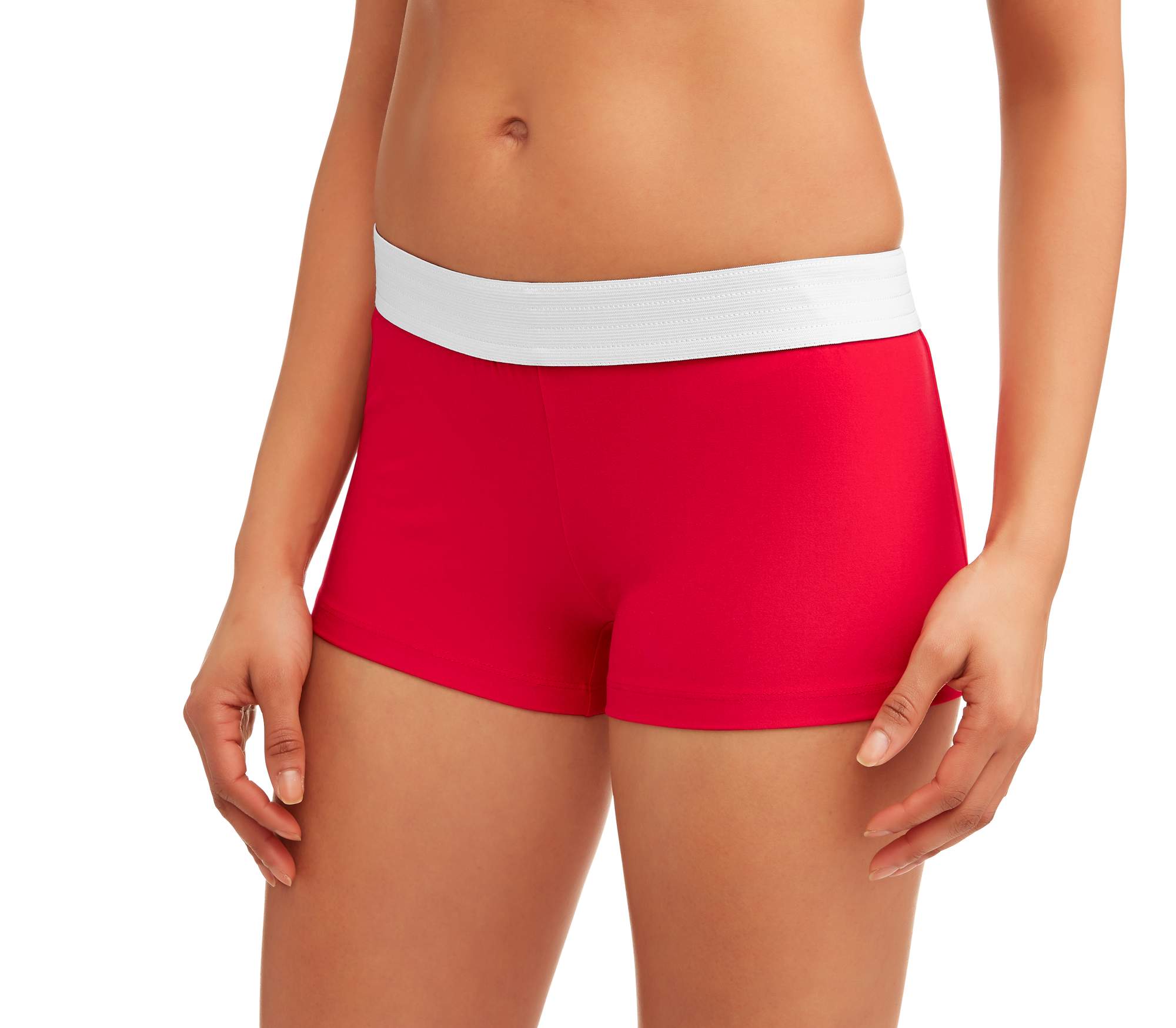 no boundaries roll waist shorts