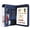 Navy, variant on ProCase Portfolio Binder, Leather Padfolio File Folder Zipper Notepad Business Legal Document Holder with Tablet Sleeve, Phone Pouch, Card Organizer, Writing Pad -Black