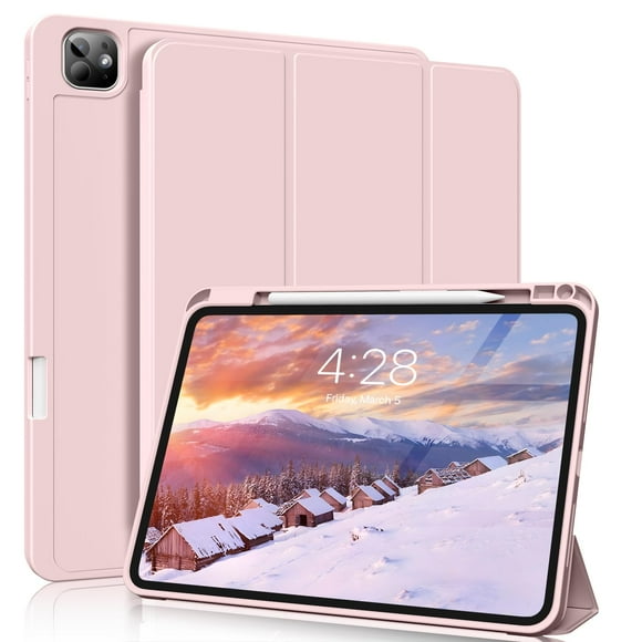 Funda ZKTUYU para iPad Pro M4 de 13 pulgadas (2024) con soporte para lápices