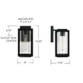 thumbnail image 4 of Austin Allen - Kessler - 1 Light Outdoor Wall Lantern In Modern Style-13.25, 4 of 5