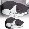 thumbnail image 3 of (YOUMAI) Cat Rug Cat_Shaped Rugs Handmade & Room Decor children Pet Decorations For Bedroom Children Room Door Mat Animal Rug, 3 of 7