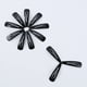 thumbnail image 3 of 50 unids niña clips de pelo negro Barrettes a presión Clips de metal Epoxy Snap Pin Pines Accesorios para el cabello para niños pequeños, 3 of 5