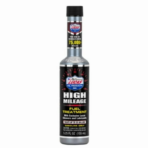Lucas Oil 10977 Automotive High Mileage Fuel Treatment 5.25 Ounce