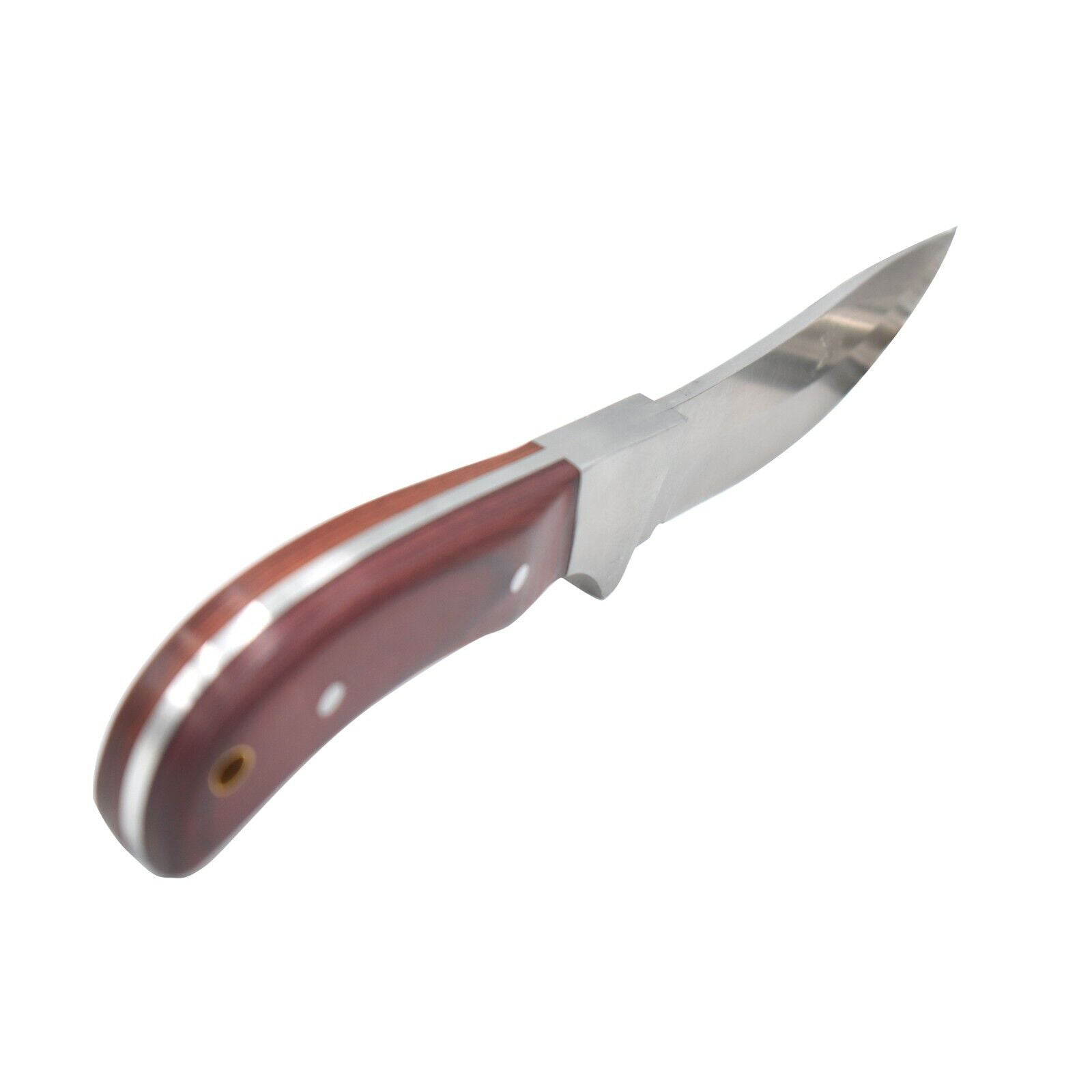 Wild Turkey Handmade 8'' Wildlife Collection Fixed Blade Hunting Knife w. Sheath