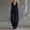 Dark Blue women's two piece sets a1, variant on BRELIL Women's Two Piece Sets Summer Casual Loungewear V Neck Sleeveless Tank Top Wide Leg Loose Long Pants Matching Sets Solid Boho Beach Outfits Vacation Travel Tracksuit, Black L