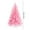 Pink-6FT, variant on WEGFTDUOP 6FT White Artificial Christmas Tree | Premium Unlit Hinged Spruce Full Tree with 1000 Branch Tips & Metal Stand | Easy Assembly for Indoor/Outdoor Use