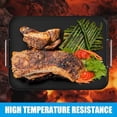 thumbnail image 5 of Nonstick Double Burner Stove Top Flat Griddle Pan Removable Stay-Cool Handles Oven Safe Works on Electronic Ceramic and Gas Cooktops Non-stick Cooking Surface 17.5"L x 13"W$$Garden & Patio, 5 of 7