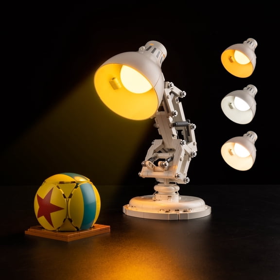 QC Ltbrcik Led Light Kit Lighting Set For Lego 43257 Pixar Luxo Jr. Building Blocks Without Lego Set,Three-Color Light Gifts for Christmas