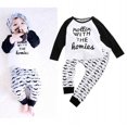 thumbnail image 2 of Phenovo - Conjunto De 2 Camisetas De Manga Larga Y Pantalones Para Bebés Pequeños, 70 Cm Phenovo Trajes para niños, 2 of 7