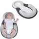 thumbnail image 2 of Almohada para la cabeza antiexcéntrica correctora de la cabeza del bebé, almohada de posicionamiento de leche antidesbordamiento (beige), 2 of 4