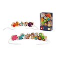 thumbnail image 1 of Janod Perles en Bois à Thème Agricole pour Enfants de 2 Ans et Plus, 1 of 3