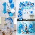 thumbnail image 7 of Baby Boy 1st Birthday Decorations Supplies, 1st Birthday Boy Decorations, Baby First Birthday Decorations for Boy, Happy Birthday Banner, Cake Topper for Baby 1st Birthday Party, 7 of 7
