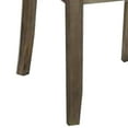 thumbnail image 4 of ACME Claudia Side Chair in Beige Linen & Salvage Brown, 4 of 5