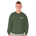 thumbnail image 4 of Gill McFinn Hellza Popper Fisherman Unisex Plus Fleece Graphic Sweatshirt Brisco Brands 2X, 4 of 5