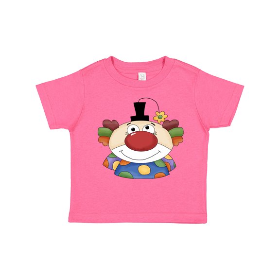 Inktastic Big Clown Face Boys or Girls Toddler T-Shirt
