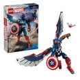 thumbnail image 1 of Set LEGO Super Heroes Figura para Construir: Nuevo Capitán América  76296, 1 of 4