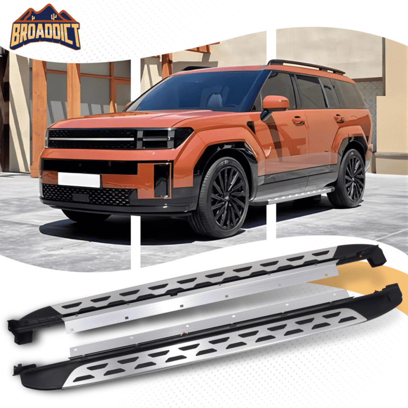 NIXFACE For 2024-25 Hyundai Santa Fe Pedal Nerf Bar Running Board Side Step Accessories