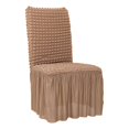 thumbnail image 1 of Visland Chair Cover Wear Resistant Super Soft Non-Fading Solid Color Banquet Chair Sli Pcsover Stretch Wedding Chair Protector, 1 of 8
