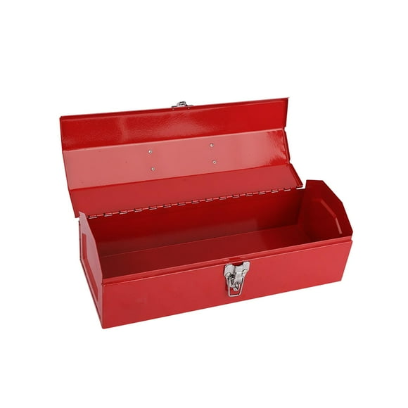 Metal Tool Box Heavy Duty Tool Organizer Multipurpose Tool Organization Chest Household Tool Storage Case for Car, Home, Garage, Mens Gifts 36cmx15.5cmx12.5cm