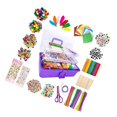 thumbnail image 1 of Art Crafts Supplies for Kids Home Arts for Kids toddler craft Set Kids Art Supplies Gifts Purple, 1 of 9