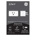 thumbnail image 3 of GE C by GE On / Off Smart Plug with Wi-Fi, Works with Google Assistant, 3 of 6