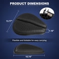 thumbnail image 7 of SKYJDM Foldable Motorcycle Gel Seat Cushion, Large 3D Honeycomb Structure Shock Absorption & Breathable Motorcycle Gel Seat Pad for Long Rides (L), 7 of 7