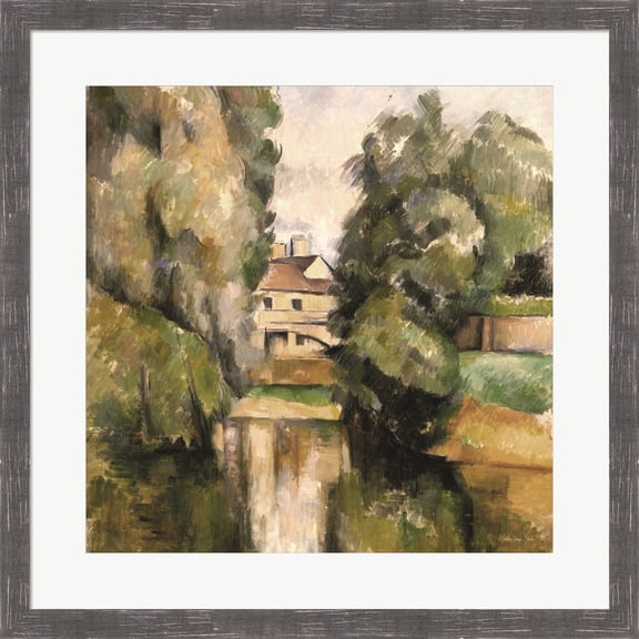 Great Art Now Tree Framed House by Stellar Design Studio, Framed Wall Art, 21.5W x 21.5H